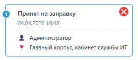 Отмена операции